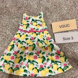 Janie and Jack Lemon Sundress EUC
